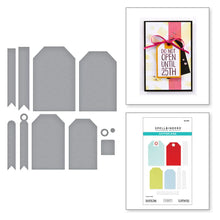 Load image into Gallery viewer, Essential Tags Cutting Dies Spellbinders S4-1375