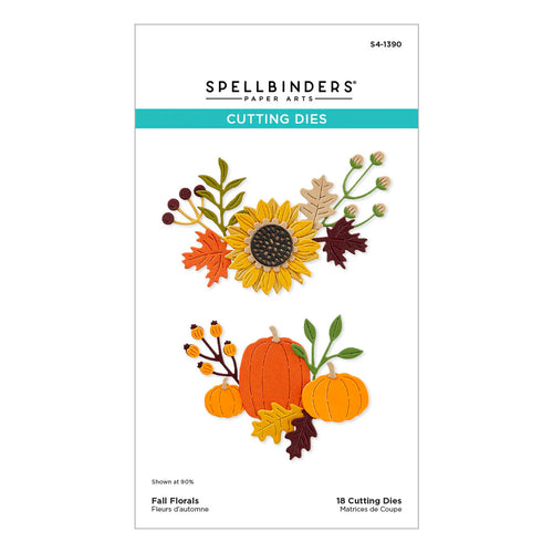 Fall Florals Die Set Spellbinders S4-1390