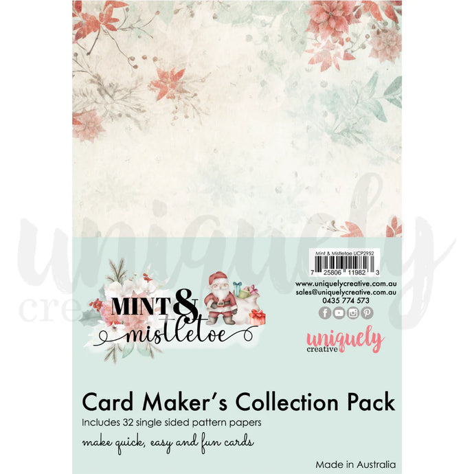 Mint & Mistletoe 6x8 Paper Pack Uniquely Creative UCP2952