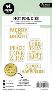 Christmas Hot Foil Dies CD05 Studio Light