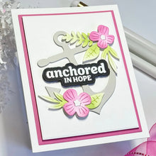 Load image into Gallery viewer, Floral Anchor Die Waffle Flower 422077