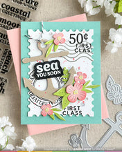 Load image into Gallery viewer, Floral Anchor Die Waffle Flower 422077