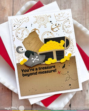 Load image into Gallery viewer, Inquisitive Pirate Add on Die Waffle Flower 422082