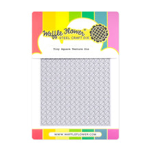Load image into Gallery viewer, Tiny Square Texture Die Waffle Flower 421920