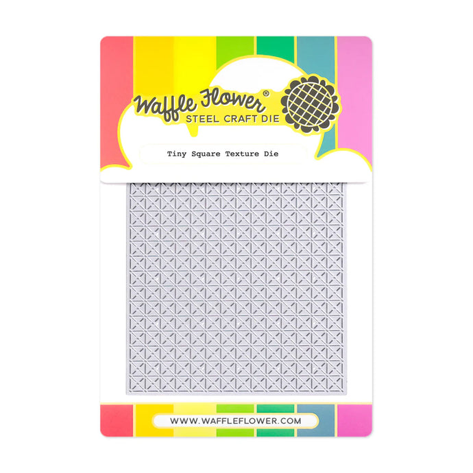 Tiny Square Texture Die Waffle Flower 421920