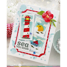Load image into Gallery viewer, Nesting Piercing Ticket Frames Die Waffle Flower 422058
