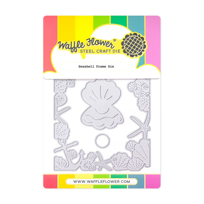 Seashell Frame Die Waffle Flower 422088