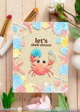 Load image into Gallery viewer, Seashell Frame Die Waffle Flower 422088