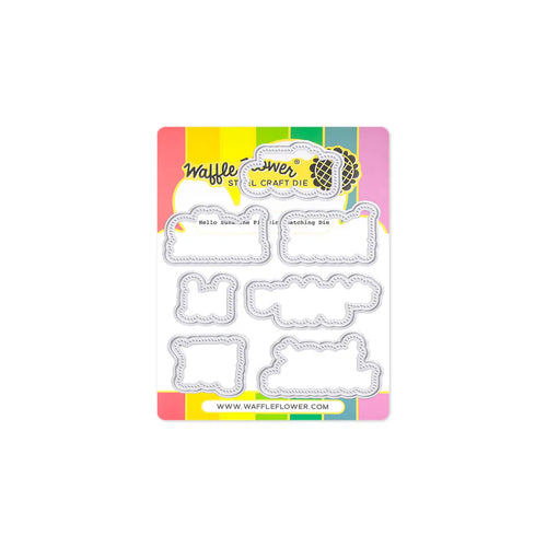 Hello Sunshine Piercing Matching Die Waffle Flower 422052
