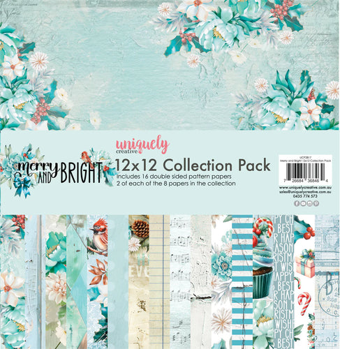 Merry & Bright 12x12” Collection Pack Uniquely Creative UCP2817