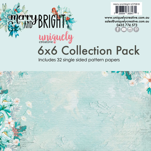 Merry & Bright 6x6” Collection Pack Uniquely Creative UCP2818