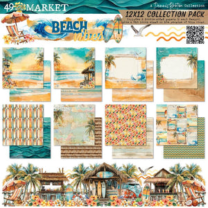Beach Vibes 12x12” Collection Pack 49 & Market DBV-32000