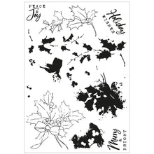 Load image into Gallery viewer, Pencil Line Holly Stamp and Die Set 49 &amp; Market 666710