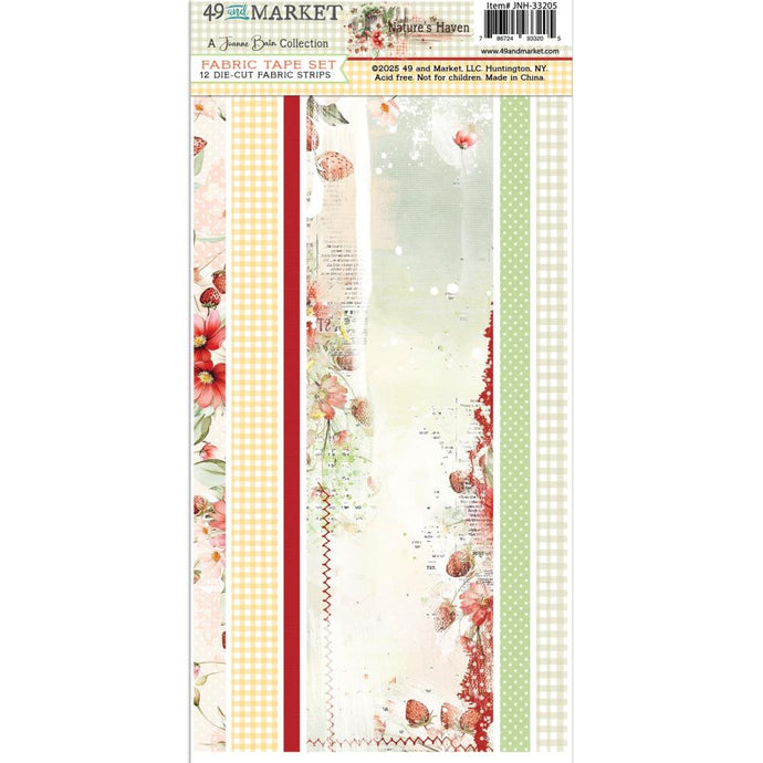 Nature’s Haven Fabric Tape Set 49 & market JNH-33205