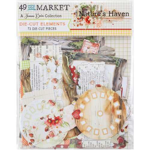 Nature’s Haven Die Cut Elements 49 & Market JNH-33199