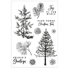 Load image into Gallery viewer, Pine Holidays Stamp &amp; Die Set 49 &amp; Market 666711