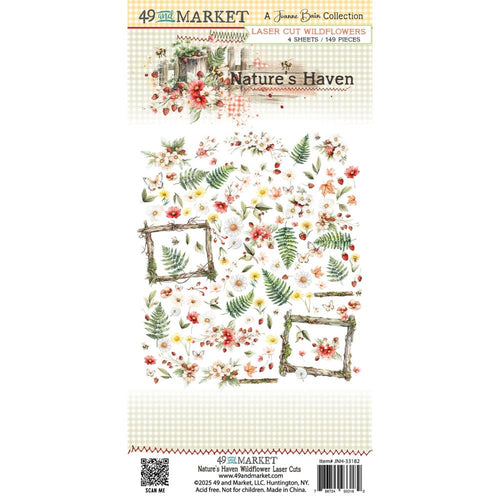 Nature’s Haven Laser Cut Wildflowers 49 & Market JNH-33182