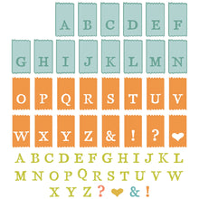 Load image into Gallery viewer, Tab Stamp Alpha Stamp and Die Set 49 &amp; Market 666712