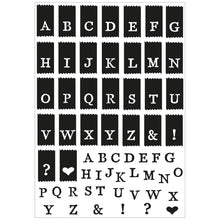 Load image into Gallery viewer, Tab Stamp Alpha Stamp and Die Set 49 &amp; Market 666712