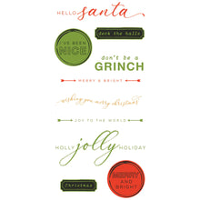 Load image into Gallery viewer, Jolly Sentiments Stamp &amp; Die Set 49 &amp; Market 666707