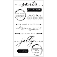 Load image into Gallery viewer, Jolly Sentiments Stamp &amp; Die Set 49 &amp; Market 666707