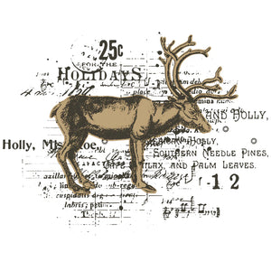 Reindeer Mix Cluster Stamp and Die Set 49 & Market 666713