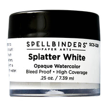 Load image into Gallery viewer, Splatter White Spellbinders SCS-328 (yes the container looks empty lol)