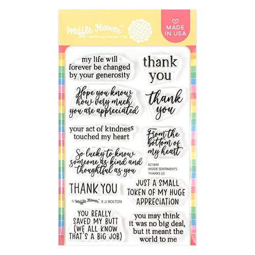 Inside Sentiments Thanks 2 421849 Waffle Flower