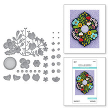 Load image into Gallery viewer, Floral Reflection Dies Spellbinders S4-1258