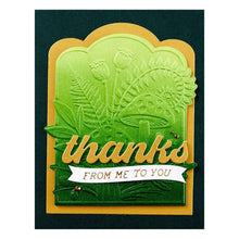 Load image into Gallery viewer, Mushrooms From Me to You 3D Emboss &amp; Cut Folder Spellbinders E3D-084