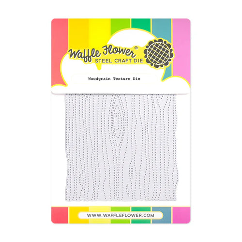 Woodgrain Texture Die Waffle Flower 421890