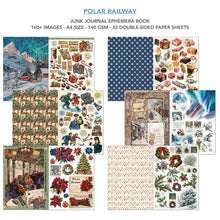 Load image into Gallery viewer, Polar Railway Junk Journal &amp; Ephemera Book Ciao Bella CBB018