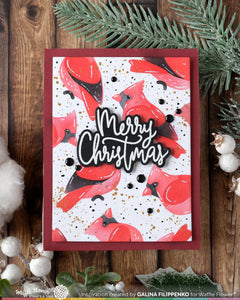 Cardinal Duo Die n Stencil Waffle Flower 422136
