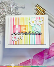 Load image into Gallery viewer, Overlapping Hello Additions Matching Die Waffle Flower 422092