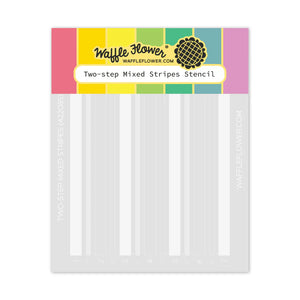 Two-step Mixed Stripes Waffle Flower 422085