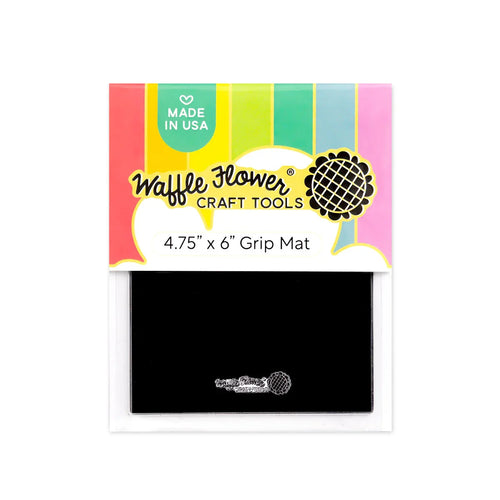 Black Grip Mat WFT095 Waffle Flower
