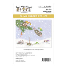 Load image into Gallery viewer, Snowy Smiles House Mouse Stamp Spellbinders RSC-060