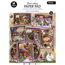 Load image into Gallery viewer, Fairy Christmas A4 Card making pad Studio light SL-ES-CMP19