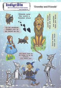 Dorothy and Friends A5 Stamps IndigoBlu IND1141