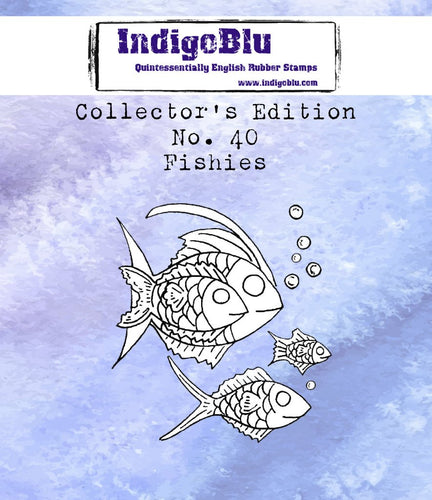 Fishies Collector’s Edition No. 40 Stamp IndigoBlu IND0671
