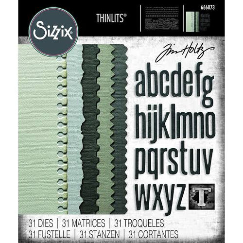 Vault Edges Sizzix Tim Holtz Thinlits 666873