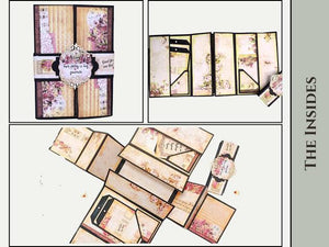 Flipflap Gatefold Album Twin Pack 1 Black 1 Kraft CrafTreat CAB005
