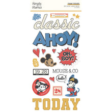 Load image into Gallery viewer, Say Cheese Classic Mouse Foam Stickers Simple Stories SS23423