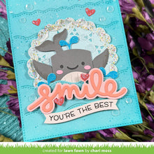 Load image into Gallery viewer, Tiny Gift Box Whale and Dolphin Add On Dies Lawn Fawn LF4137