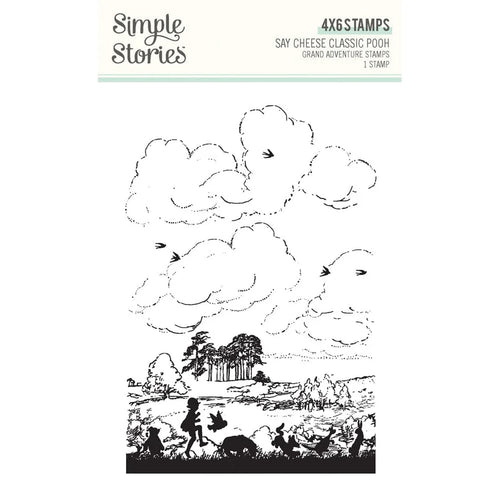 Grand Adventure 4x6” Stamp - Say Cheese Classic Pooh Simple Stories SS23919