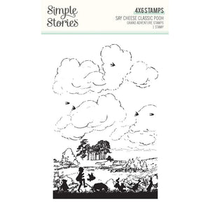 Grand Adventure 4x6” Stamp - Say Cheese Classic Pooh Simple Stories SS23919