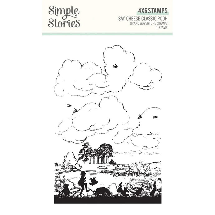 Grand Adventure 4x6” Stamp - Say Cheese Classic Pooh Simple Stories SS23919