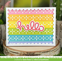 Load image into Gallery viewer, Folksy Petal Border Die Lawn Fawn LF4140