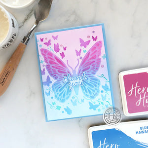 Butterfly Layering Stencil Hero Arts LS1224