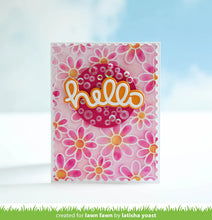 Load image into Gallery viewer, Daisy Bloom Outline Background Stencil Lawn Fawn LF4147